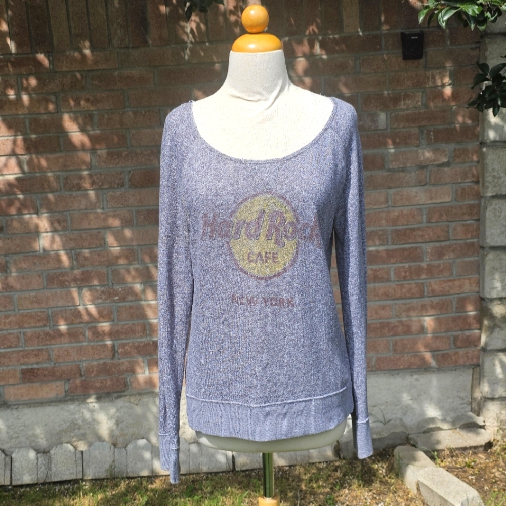 Hard Rock Cafe logo sweater